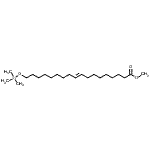 CAS 登录号：21987-17-7， 甲基(9E)-18-[(三甲基硅烷基)氧基]-9-十八碳烯酸酯