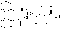 CAS#: 219897-70-8, 1-[Amino(Phenyl)Methyl]-2-Naphthol 2,3-Dihydroxysuccinate (1:1)