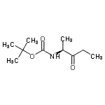 CAS#: 219900-80-8, 2-Methyl-2-Propanyl [(2S)-3-Oxo-2-Pentanyl]Carbamate