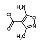 CAS#: 219938-18-8, 5-Amino-3-Methyl-1,2-Oxazole-4-Carbonyl Chloride