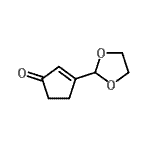CAS#: 220077-18-9, 3-(1,3-Dioxolan-2-Yl)-2-Cyclopenten-1-One