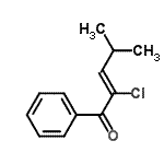 CAS#: 220103-89-9, (2Z)-2-Chloro-4-Methyl-1-Phenyl-2-Penten-1-One