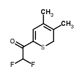 CAS#: 220142-46-1, 1-(3,4-Dimethyl-2H-Thiopyran-6-Yl)-2,2-Difluoroethanone