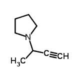 CAS#: 220436-12-4, 1-(3-Butyn-2-Yl)Pyrrolidine