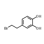 CAS#: 220556-03-6, 4-(2-Bromoethyl)-1,2-Benzenediol