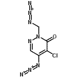 CAS#: 220663-05-8, 5-Azido-2-(Azidomethyl)-4-Chloro-3(2H)-Pyridazinone
