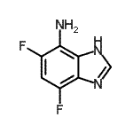 CAS#: 2208-26-6, 4,6-Difluoro-1H-Benzimidazol-7-Amine