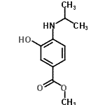 CAS 登录号：220844-94-0， 甲基3-羟基-4-(异丙基氨基)苯甲酸酯