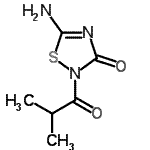 CAS#: 220967-00-0, 5-Amino-2-Isobutyryl-1,2,4-Thiadiazol-3(2H)-One