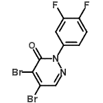CAS#: 221031-08-9, 4,5-Dibromo-2-(3,4-Difluorophenyl)-3(2H)-Pyridazinone