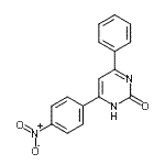 CAS 登录号：22114-24-5， 6-(4-硝基苯基)-4-苯基-2(1H)-嘧啶酮