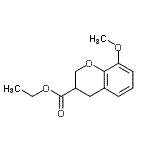 CAS#: 221185-47-3, Ethyl 8-Methoxychroman-3-Carboxylate