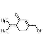CAS 登录号：221246-26-0， 3-(羟基甲基)-6-异亚丙基-2-环己烯-1-酮