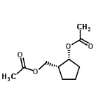 CAS 登录号：221258-61-3， [(1R,2R)-2-乙酰氧基环戊基]甲基乙酸酯