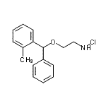 CAS#: 22135-59-7, N-Chloro-2-[(2-Methylphenyl)(Phenyl)Methoxy]Ethanamine