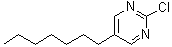 CAS 登录号：221641-56-1， 2-氯-5-庚基嘧啶