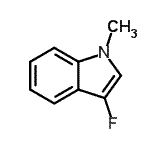CAS#: 221665-95-8, 3-Fluoro-1-Methyl-1H-Indole