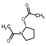 CAS#: 221911-62-2, (2R)-1-Acetyl-2-Pyrrolidinyl Acetate