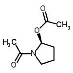 CAS#: 221911-75-7, (2S)-1-Acetyl-2-Pyrrolidinyl Acetate