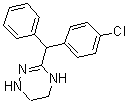 CAS 登录号：22201-93-0， 3-(4-氯-alpha-苯基苄基)-1,4,5,6-四氢-1,2,4-三嗪
