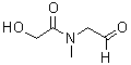 CAS 登录号：222021-73-0， 2-羟基-N-甲基-N-(2-氧代乙基)-乙酰胺