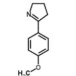 CAS#: 22217-80-7, 5-(4-Methoxyphenyl)-3,4-Dihydro-2H-Pyrrole