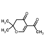CAS#: 222409-10-1, 5-Acetyl-2,2-Dimethyl-2,3-Dihydro-4H-Pyran-4-One