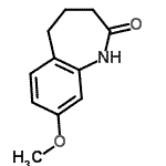 CAS#: 22246-83-9, 8-Methoxy-1,3,4,5-Tetrahydro-2H-1-Benzazepin-2-One