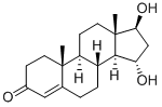 CAS 登录号：2226-70-2， (15a,17b)-15,17-二羟基-雄甾-4-烯-3-酮