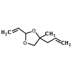 CAS#: 222611-17-8, 4-Allyl-4-Methyl-2-Vinyl-1,3-Dioxolane
