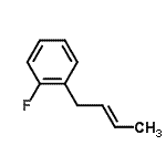 CAS#: 222640-87-1, 1-[(2E)-2-Buten-1-Yl]-2-Fluorobenzene