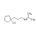 CAS#: 223113-87-9, 1-[3-(Isopropylamino)Propyl]Cyclopentanol