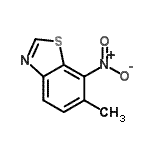 CAS#: 223124-82-1, 6-Methyl-7-Nitro-1,3-Benzothiazole