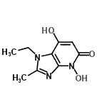 CAS#: 223124-85-4, 1-Ethyl-4,7-Dihydroxy-2-Methyl-1,4-Dihydro-5H-Imidazo[4,5-b]Pyridin-5-One