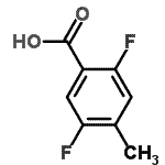 CAS#: 223382-10-3, 2,5-Difluoro-4-Methylbenzoic Acid