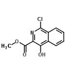 CAS#: 223388-20-3, Methyl 1-Chloro-4-Hydroxy-3-Isoquinolinecarboxylate
