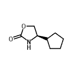 CAS#: 223473-37-8, (4R)-4-Cyclopentyl-1,3-Oxazolidin-2-One