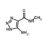 CAS#: 22354-03-6, 5-Amino-N-Methyl-1H-1,2,3-Triazole-4-Carboxamide