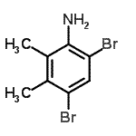 CAS 登录号：22364-27-8， 4,6-二溴-2,3-二甲基苯胺