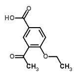 CAS#: 223699-95-4, 3-Acetyl-4-Ethoxybenzoic Acid