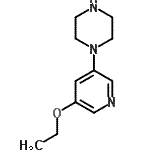 CAS 登录号：223795-11-7， 1-(5-乙氧基-3-吡啶基)哌嗪