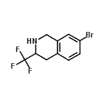 CAS#: 223916-04-9, 7-Bromo-3-(Trifluoromethyl)-1,2,3,4-Tetrahydroisoquinoline
