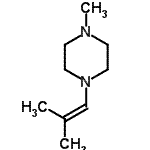 CAS#: 22439-99-2, 1-Methyl-4-(2-Methyl-1-Propen-1-Yl)Piperazine