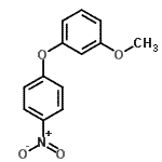 CAS 登录号：22479-76-1， 1-甲氧基-3-(4-硝基苯氧基)苯