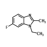 CAS 登录号：2248-14-8， 1-乙基-6-氟-2-甲基-1H-苯并咪唑