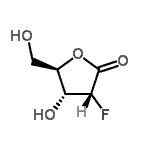 CAS#: 224957-07-7, (3R,4R,5R)-3-Fluoro-4-Hydroxy-5-(Hydroxymethyl)Dihydro-2(3H)-Furanone