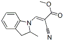 CAS#: 22560-84-5, Methyl 2-Cyano-3-(2,3-Dihydro-2-Methyl-1H-Indol-1-Yl)Acrylate