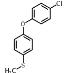 CAS 登录号：225652-11-9， 1-氯-4-[4-(甲硫基)苯氧基]苯