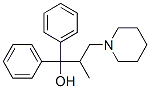 CAS 登录号：2260-36-8， 2-甲基-1,1-二苯基-3-哌啶-1-基丙-1-醇盐酸盐
