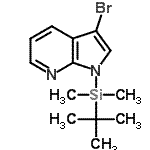 CAS#: 226085-15-0, 3-Bromo-1-[Dimethyl(2-Methyl-2-Propanyl)Silyl]-1H-Pyrrolo[2,3-b]Pyridine